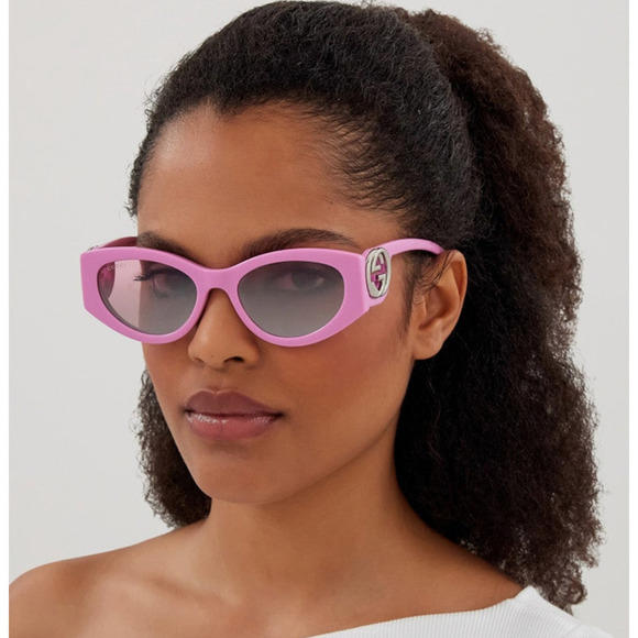 NWT Gucci Gg1691S 003 Pink Pink Pink Sunglasses main image 4